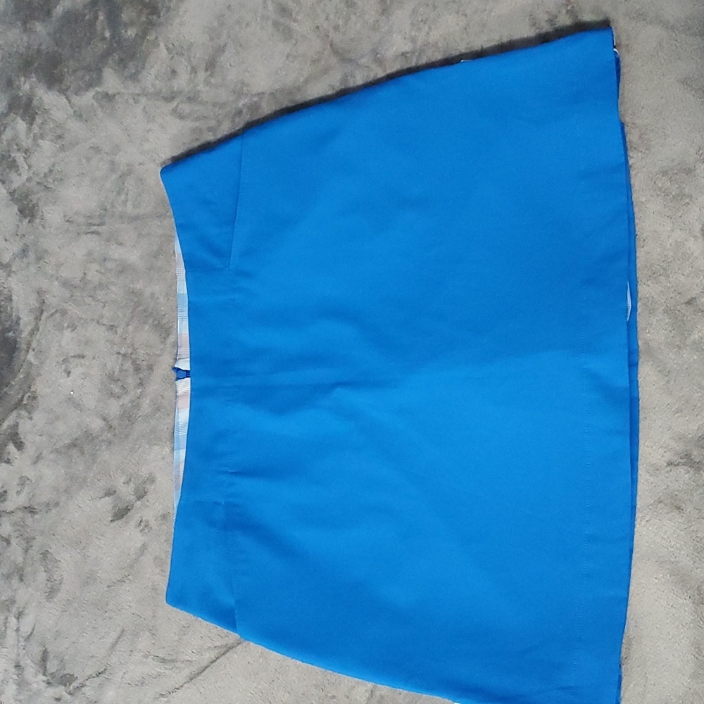 🏠 NIKE Fit Dry Blue Golf Skort. Size 14